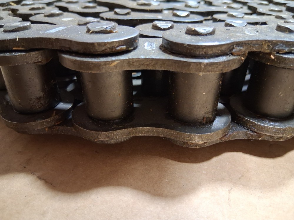 Linkbelt riveted 120 riv roller chain 10' without master link