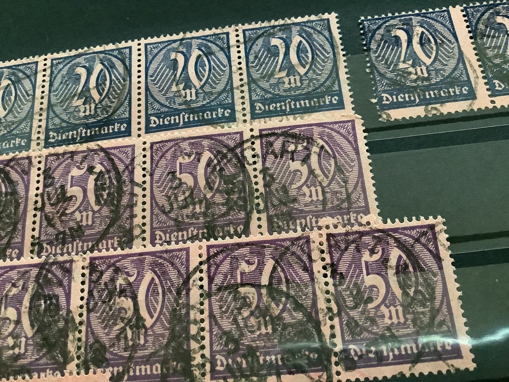 Germany 1922 Officials used stamps Ref R49791