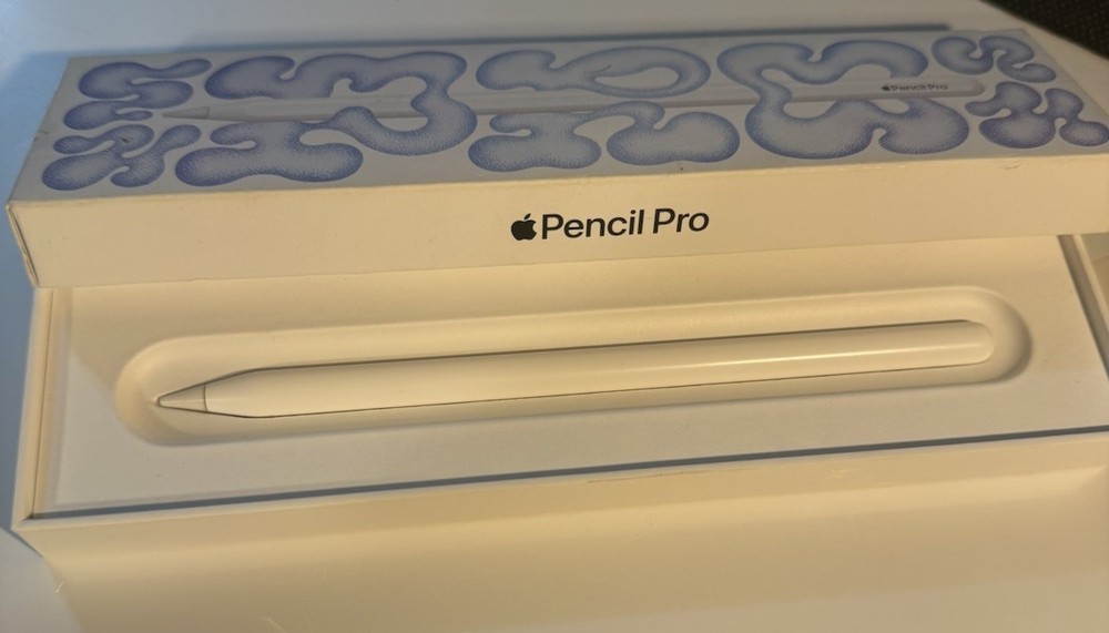 Apple Pencil Pro MX2D3AM/A - White, Box & Tip Included - Preowned, Tested WORKS
