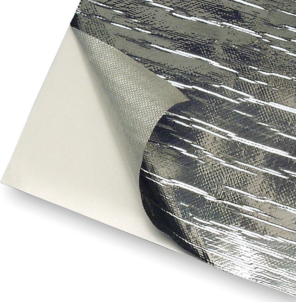 Durable Reflective Adhesive Sheets - Heat Barrier for RVs & Engine Compartments
