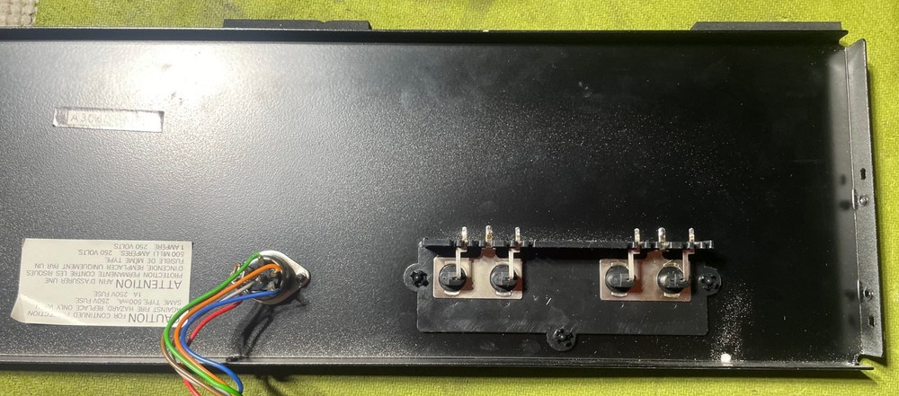 Nakamichi 480 Cassette Deck Part Rear Panel