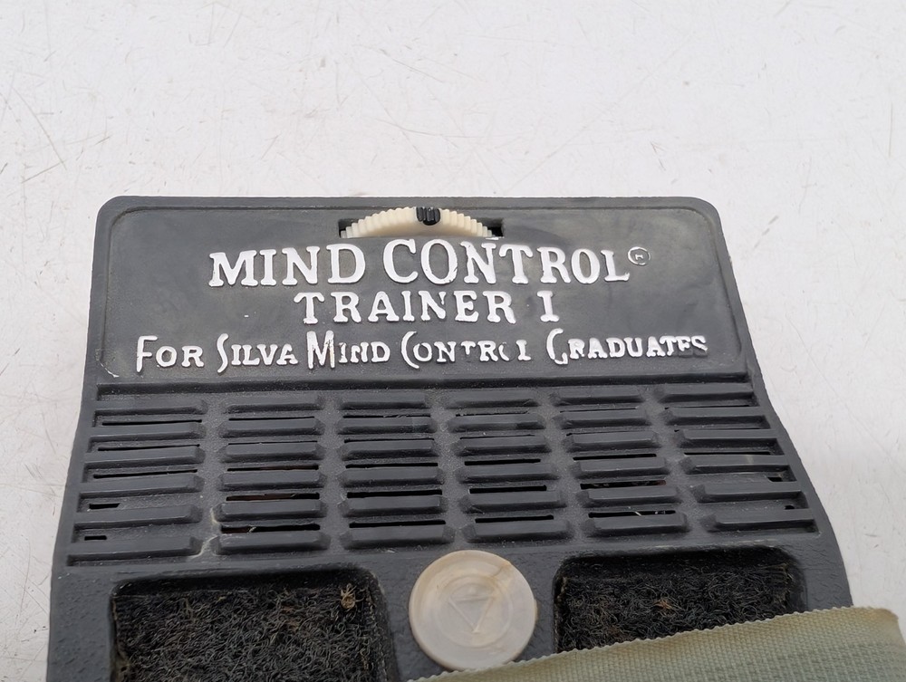Vintage Silva Method Stimulator Mind Control Trainer Device Psychorientology