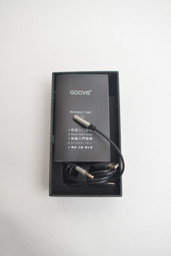 Goovis CPS10 Wireless Cast With Powerbank Base