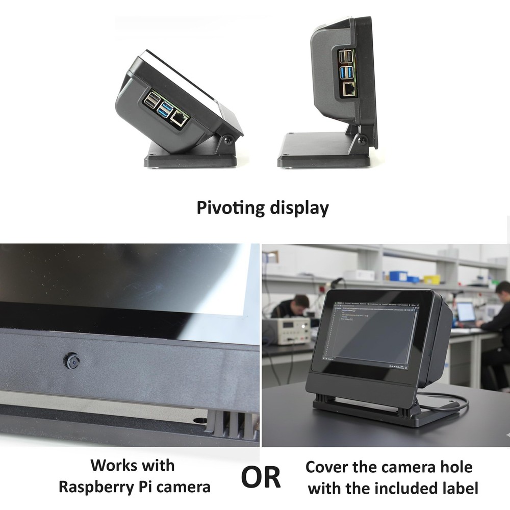 SmartiPi Touch 3 - with The 7" Raspberry Pi Touch Display 2
