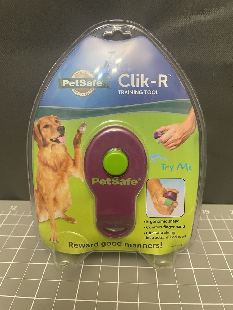 PetSafe Clik-R Training Tool Teach Train Your Dog, Cat, Horse Tricks