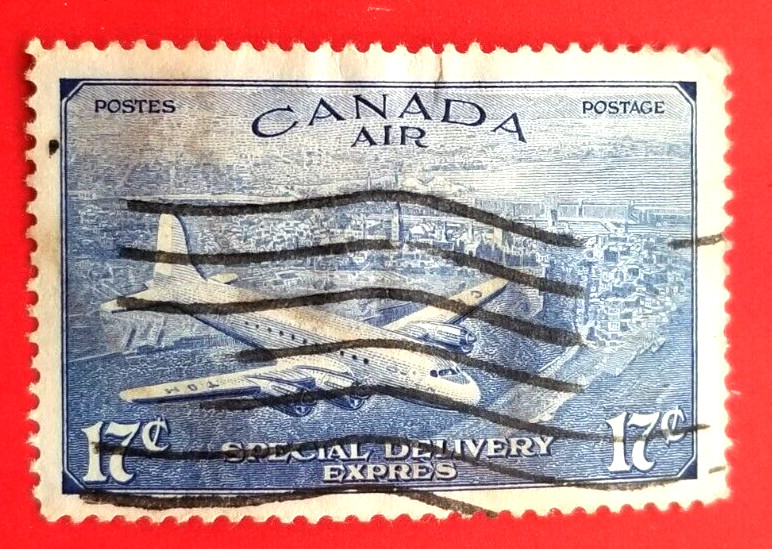 Canada Stamp CE4 AIR MAIL SPECIAL DELIVERY Used