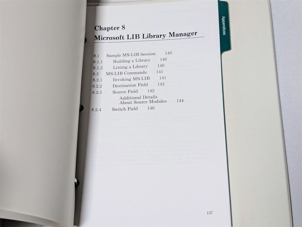 Microsoft Macro Assembler Package User Manual for CP/M-80 - RARE!