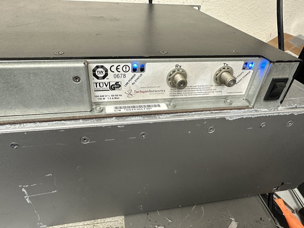 Tachyon Networks Ci 1300 Idu Satellite Internet Modem