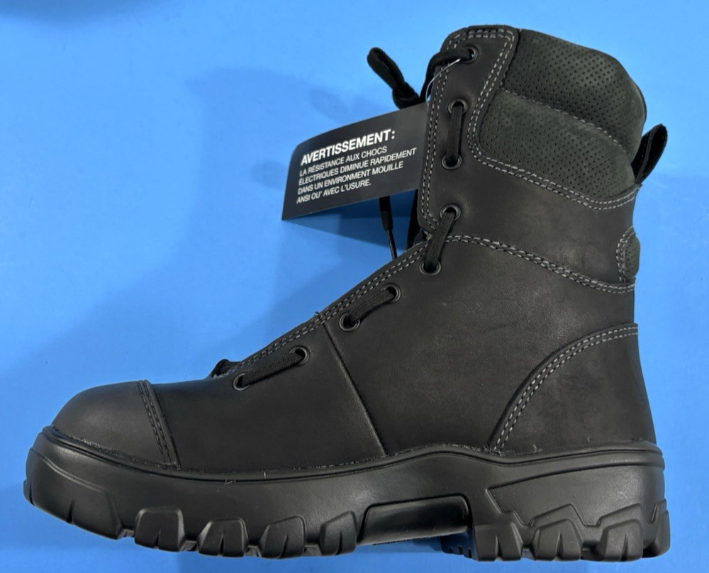 NIB 9 D DANNER 18051 MODERN FIREFIGHTER CSA 8" COMPOSITE TOE BOOTS BLACK LEATHER