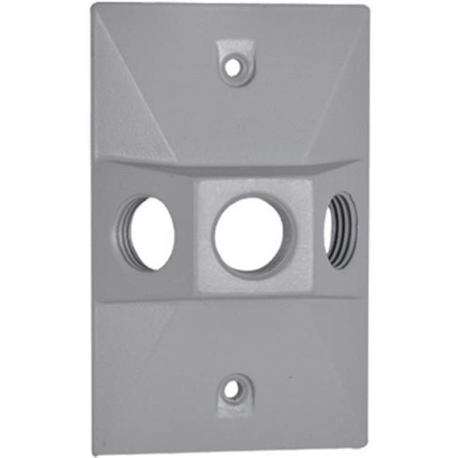 Master Electrician RE-3X Rectangular Lamp Holder Cover