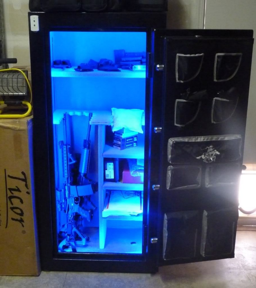 Rifle Safe LED light kit - - - Shotgun Case LED digital lighting system FS