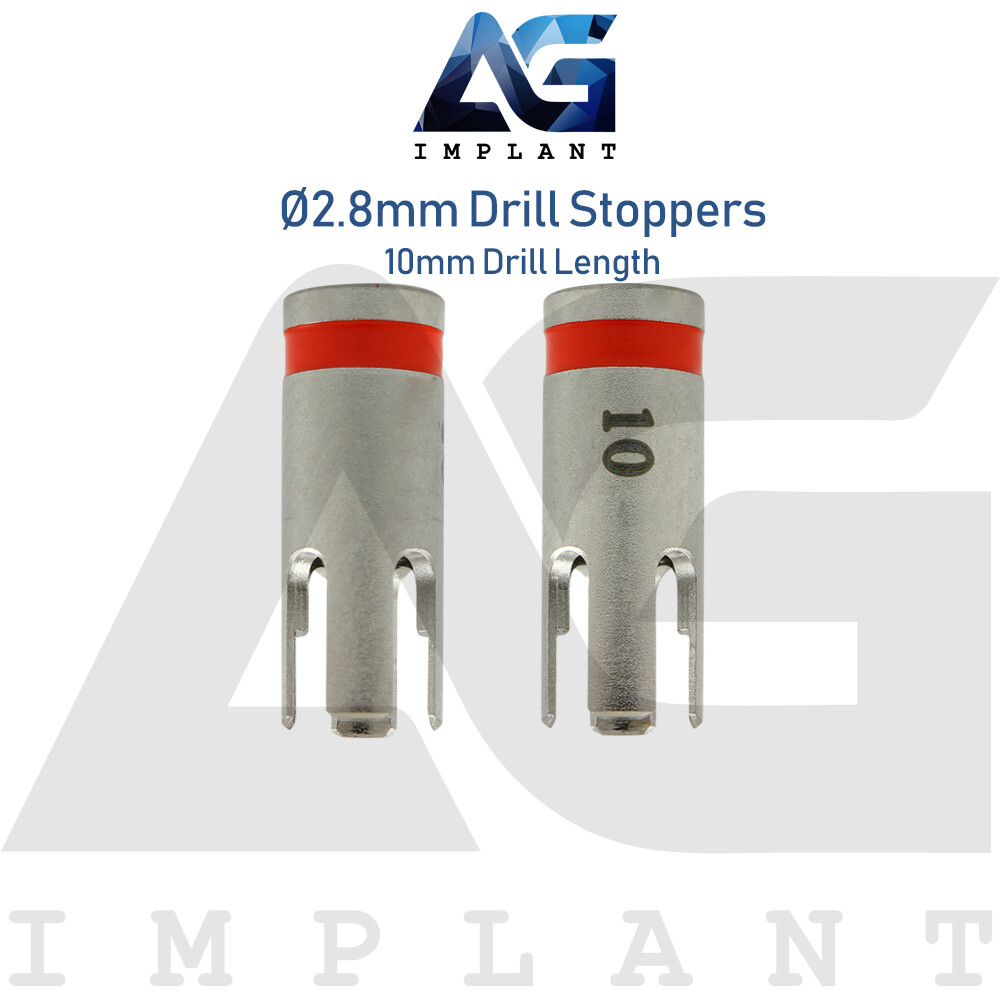 10 Drill Stoppers Ø2.8mm External Irrigation Tools Dental