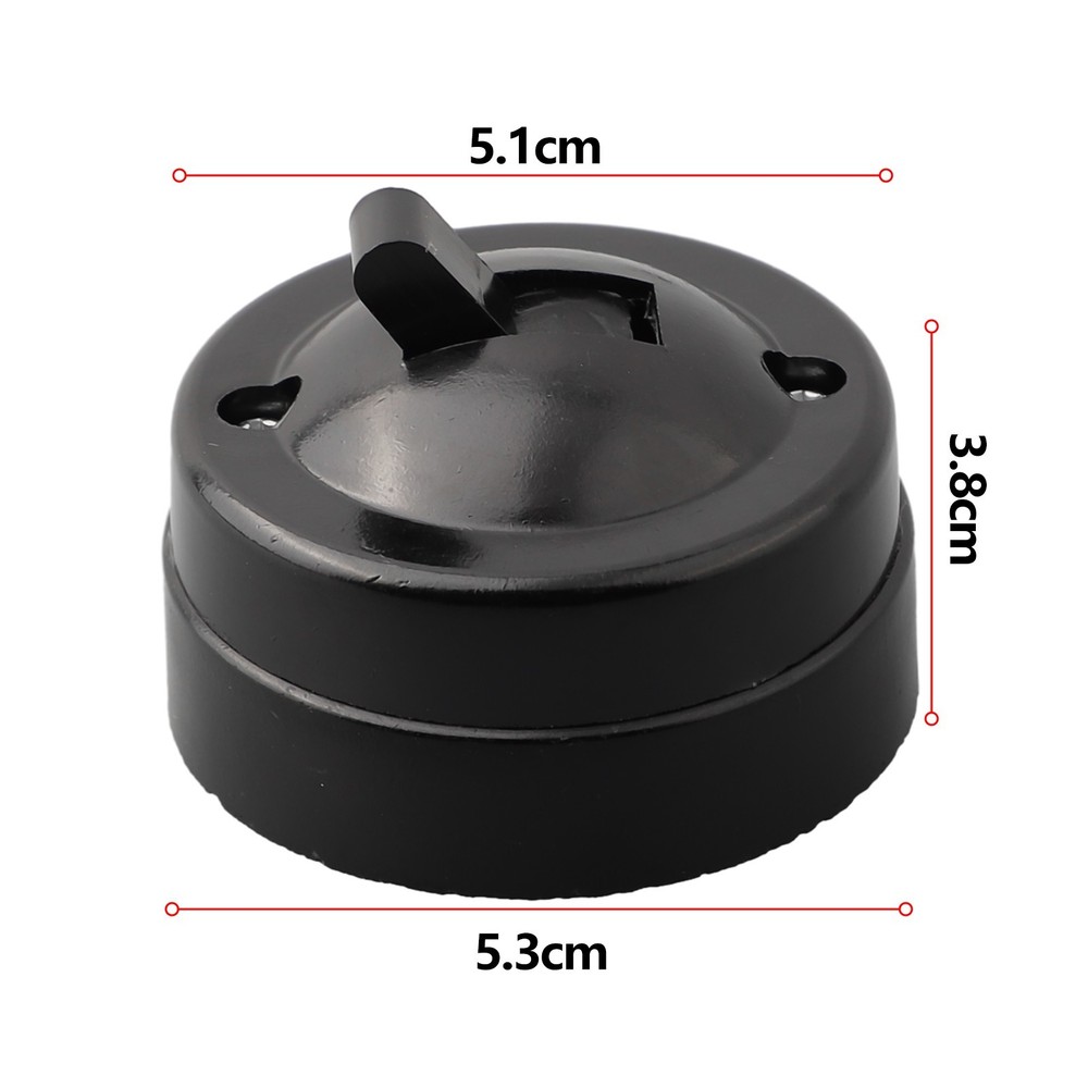 Switch Single Control 1PC 220-250V Home Decoration Light Switch Retro Style