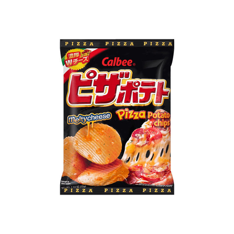 10 Calbee Pizza Potato chips snack from Japan