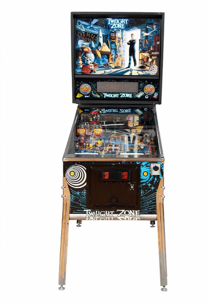 Amazing Bally Twilight Zone Pinball Machine CUSTOM SPEAKER PANEL #2 AWESOME!