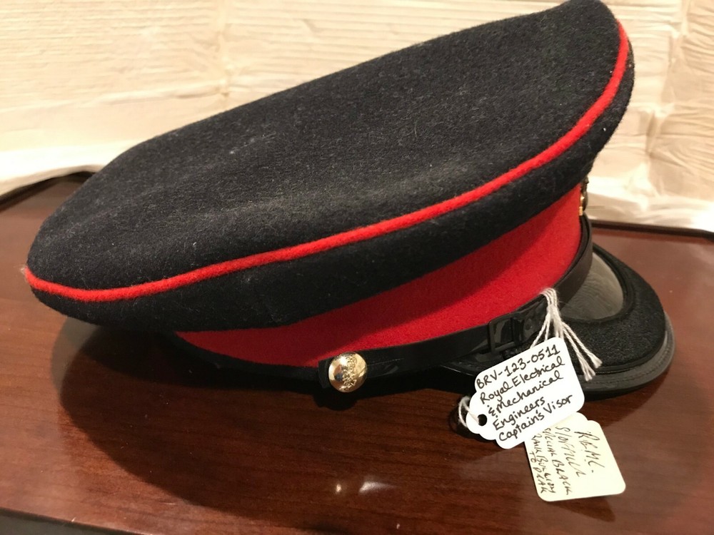 Vintage Captain British Military Peak Hat