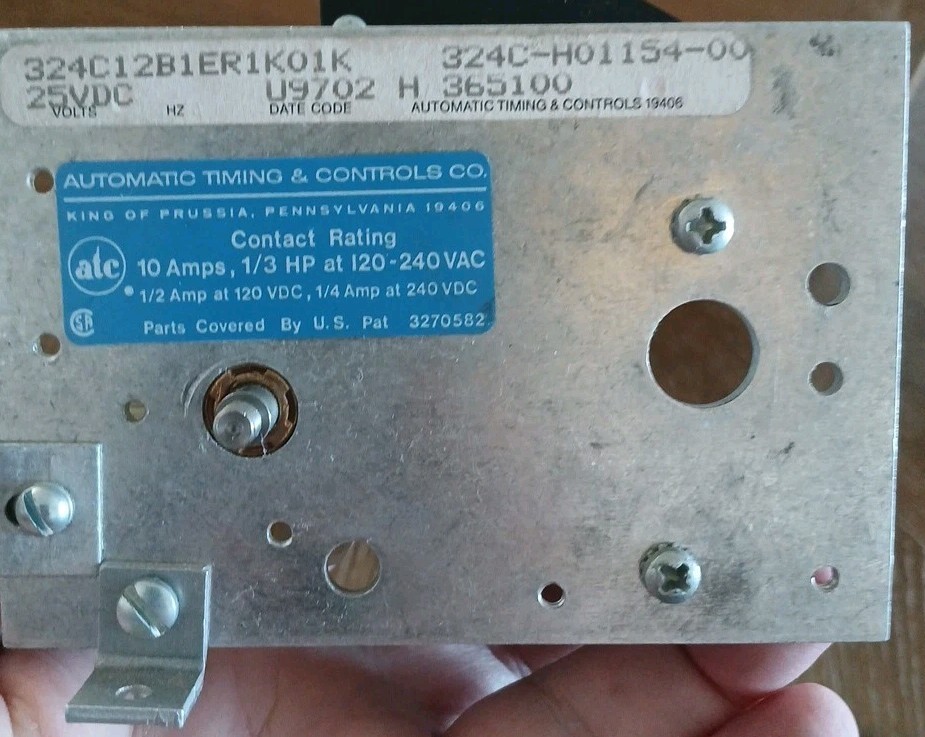 ATC 324C12B1ER1K01K CAM PROGRAM TIMER