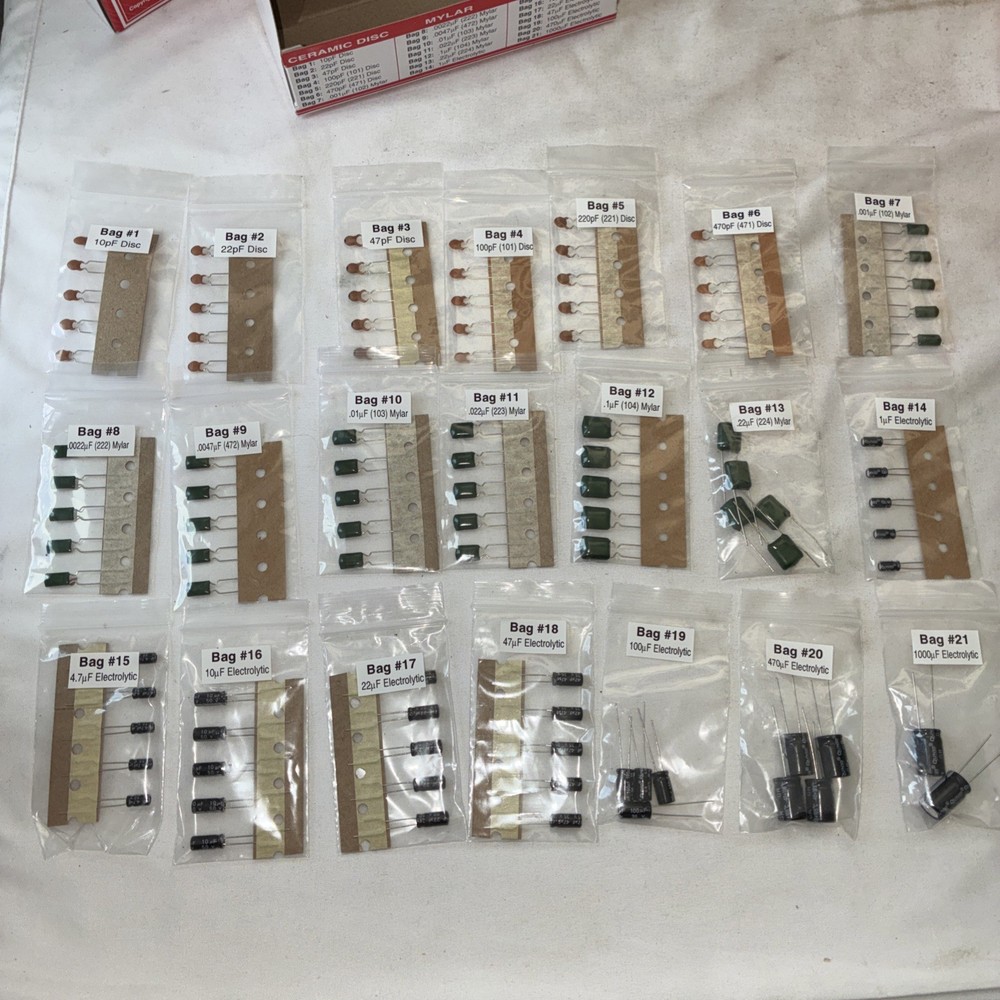 ELENCO DIODE KIT/COMPACITOR LOT