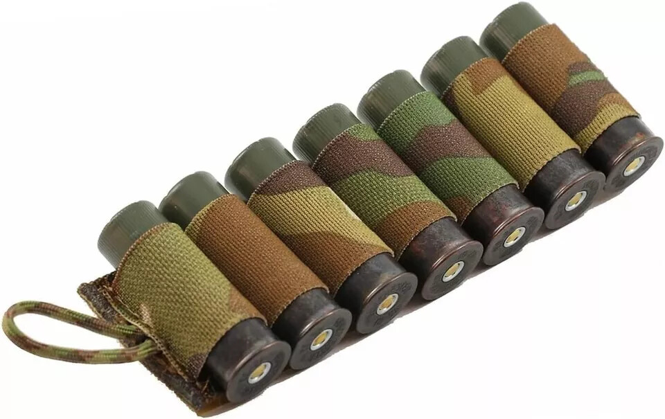 ESSTAC 7 Round Shotgun Card for 20GA WITH or WITHOUT Duragrip Hook & Loop Sticky