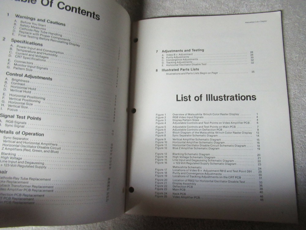 matsushita ATARI TM-197 arcade game manual