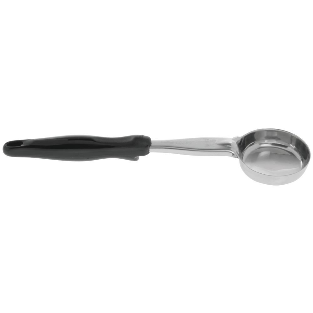 Vollrath 6412320 Spoodle - Black Handled 3 oz. Solid