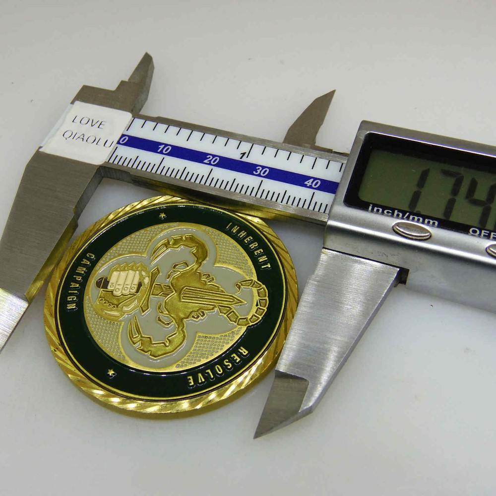 INHERENT RESOLVE CAMPAIGN FOR SERVICE CHALLENGE COIN