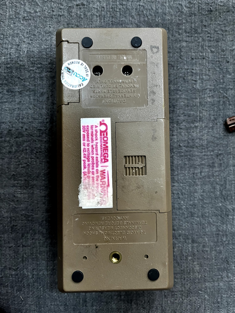 Omega Digital Thermometer 871A