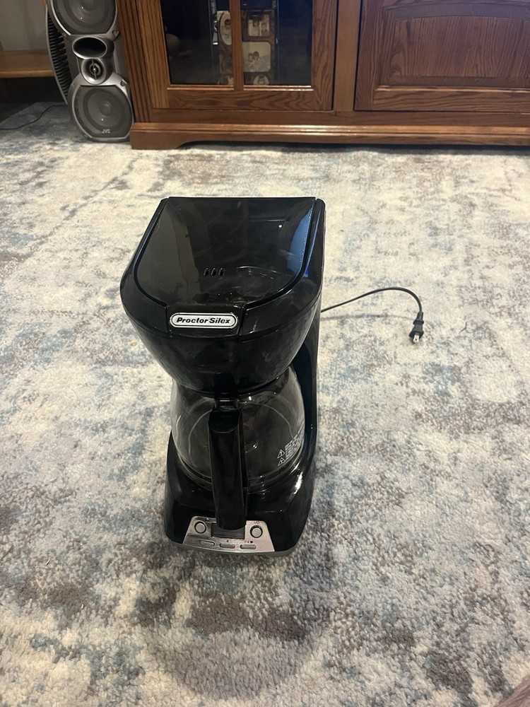 Proctor Silex Coffee Maker Black