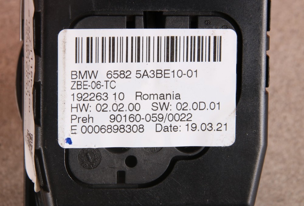 BMW 7' G11 G12 IDRIVE CONTROLLER SWITCH PANEL LHD LL 5A3B1E0