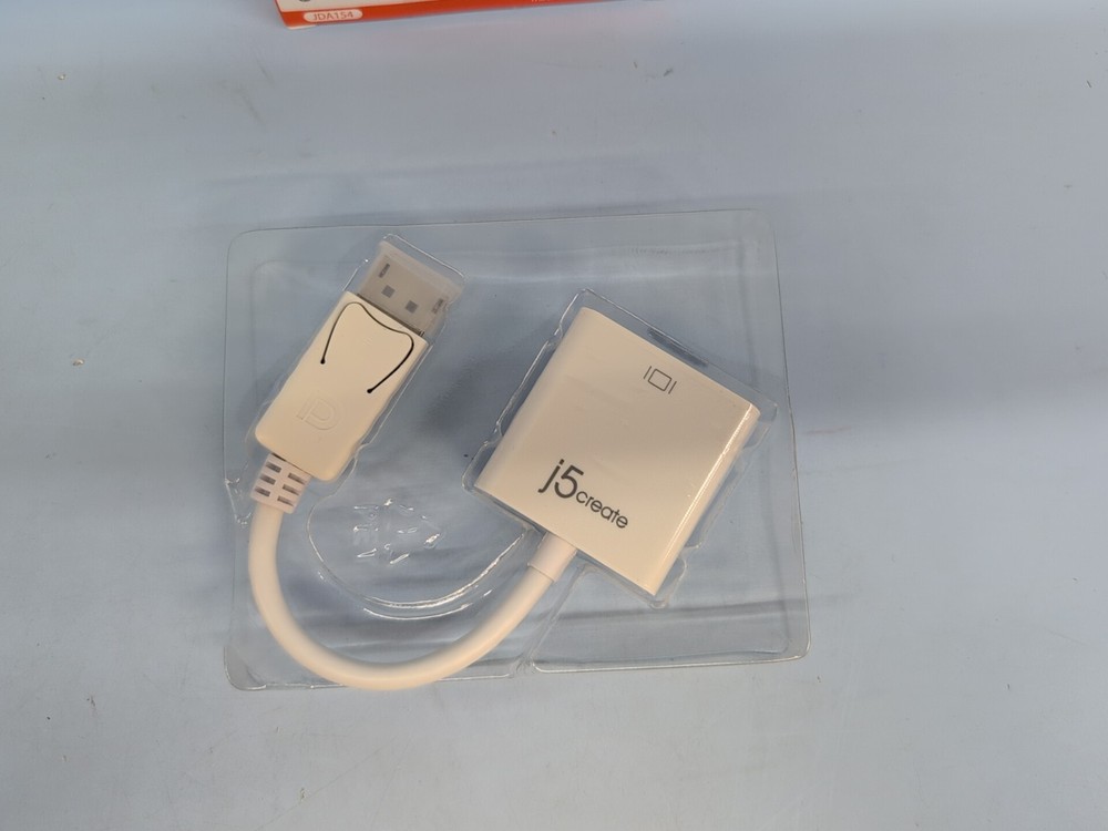 J5 Create Display Port to HDMI Adapter Cable White Jda154