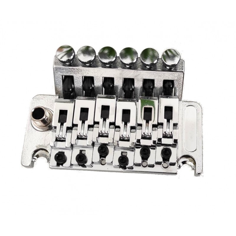 Chrome FLoyd Rose Double locking system Tremolo, R2 42mm Nut, block 32, L92mm