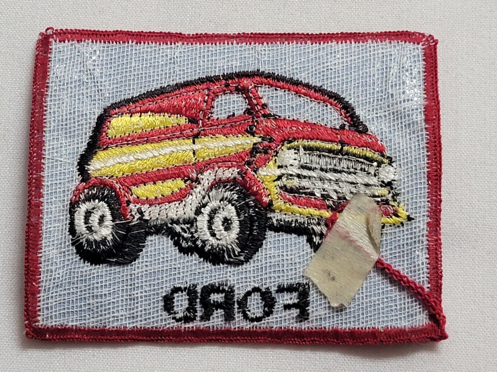 Vintage NOS Patch Ford Van Shirt Jacket Hat