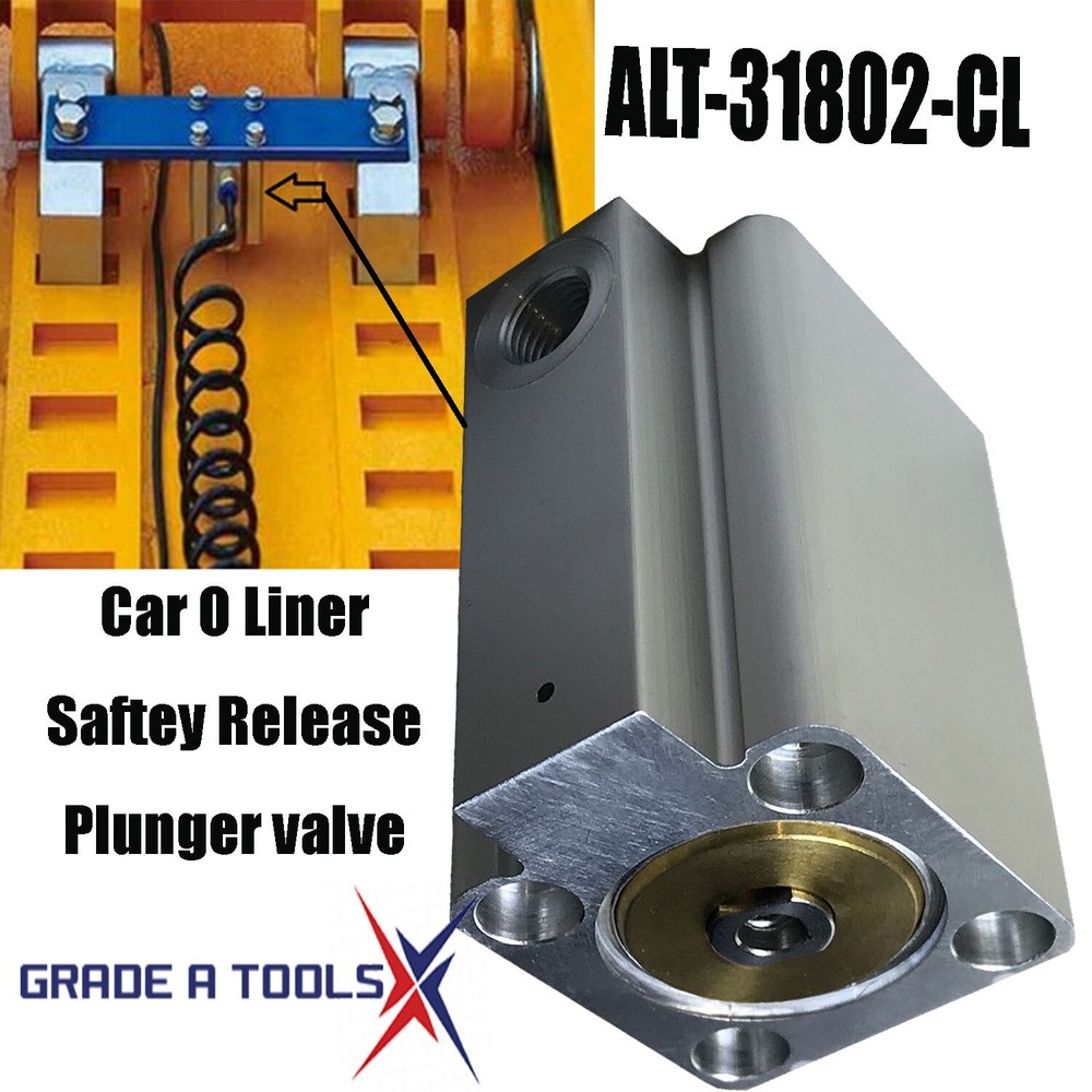 Car O Liner Safety Release Pneumatic Plunger valve