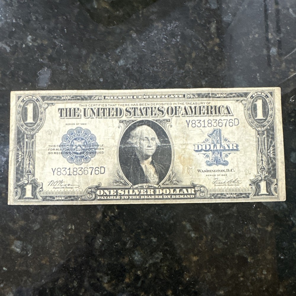 1923 $1 Silver Certificate Fr. 237 - FR White-Wood