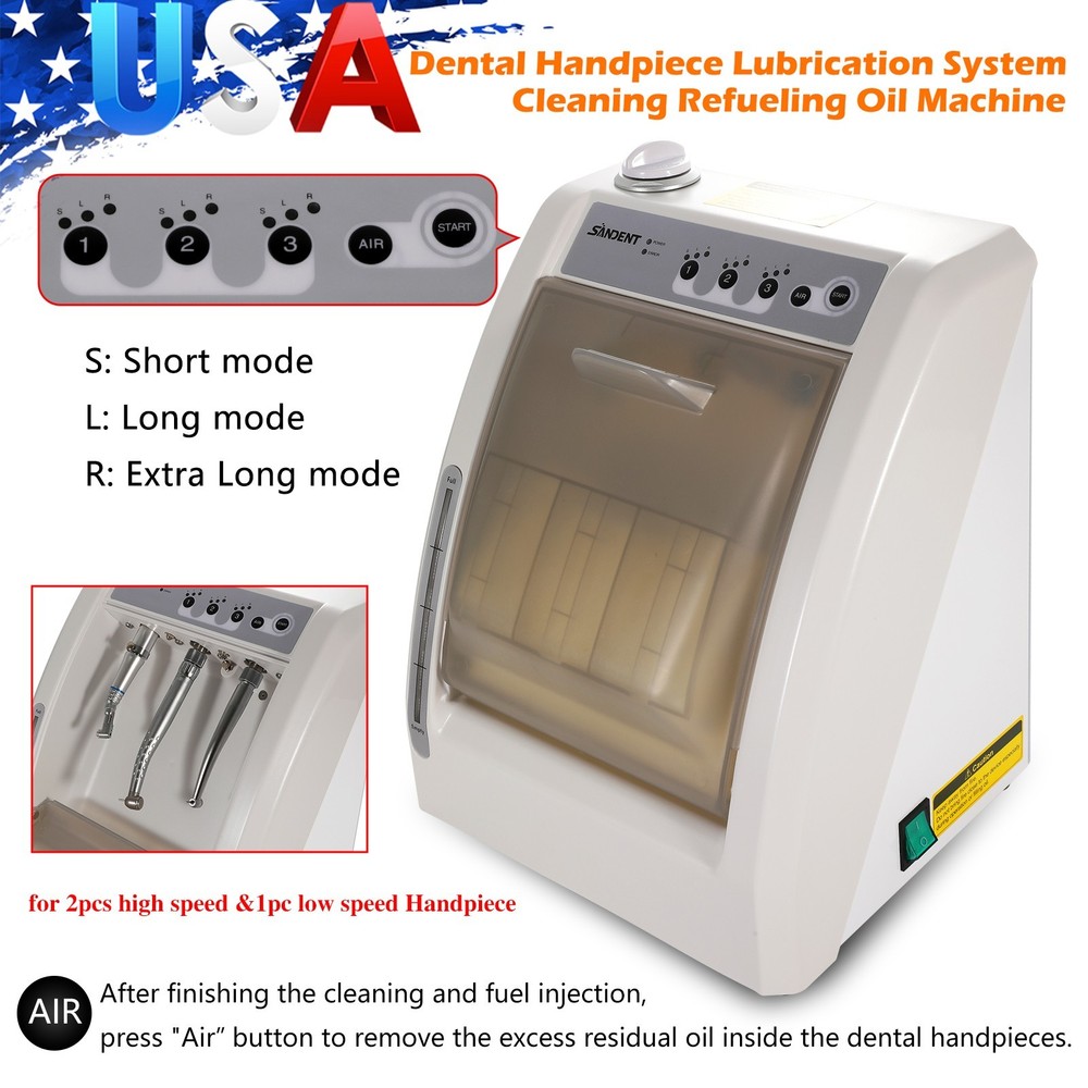 Dental Handpiece Maintenance Cleaner Oiling Machine Automatic Lubrication System