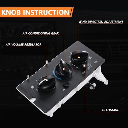 A/C Heater Climate Control Module and HVAC Control Panel Unit FIT Mack CH613