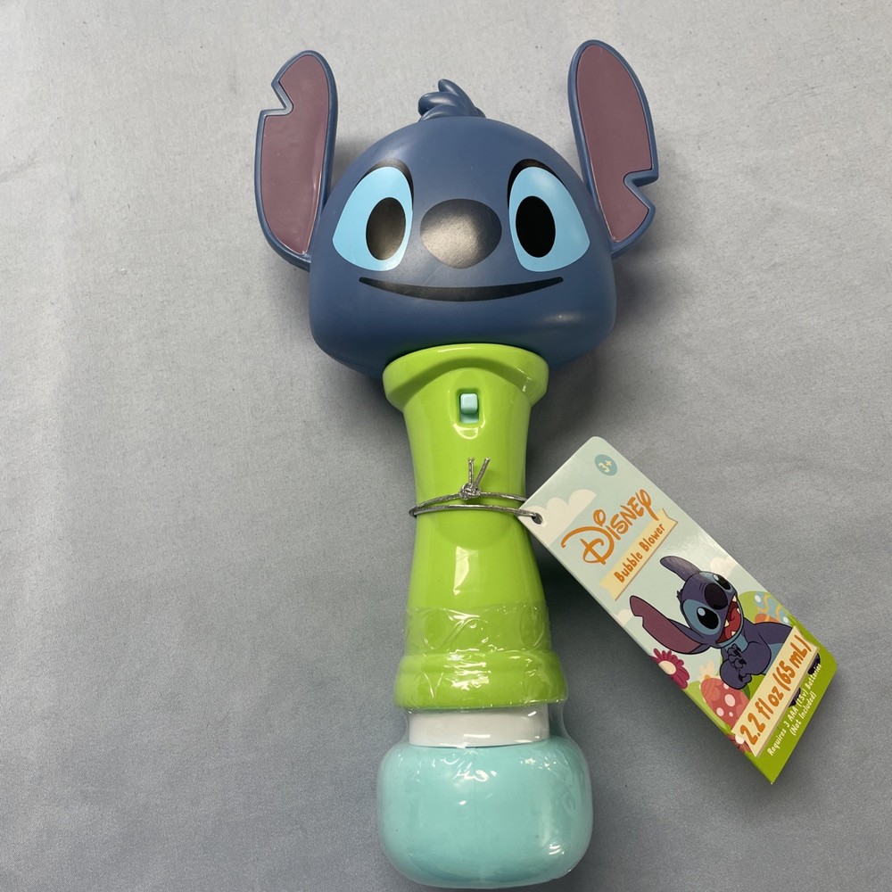 Disney Stitch Bubble Blower Toy. New. Ages 3+.