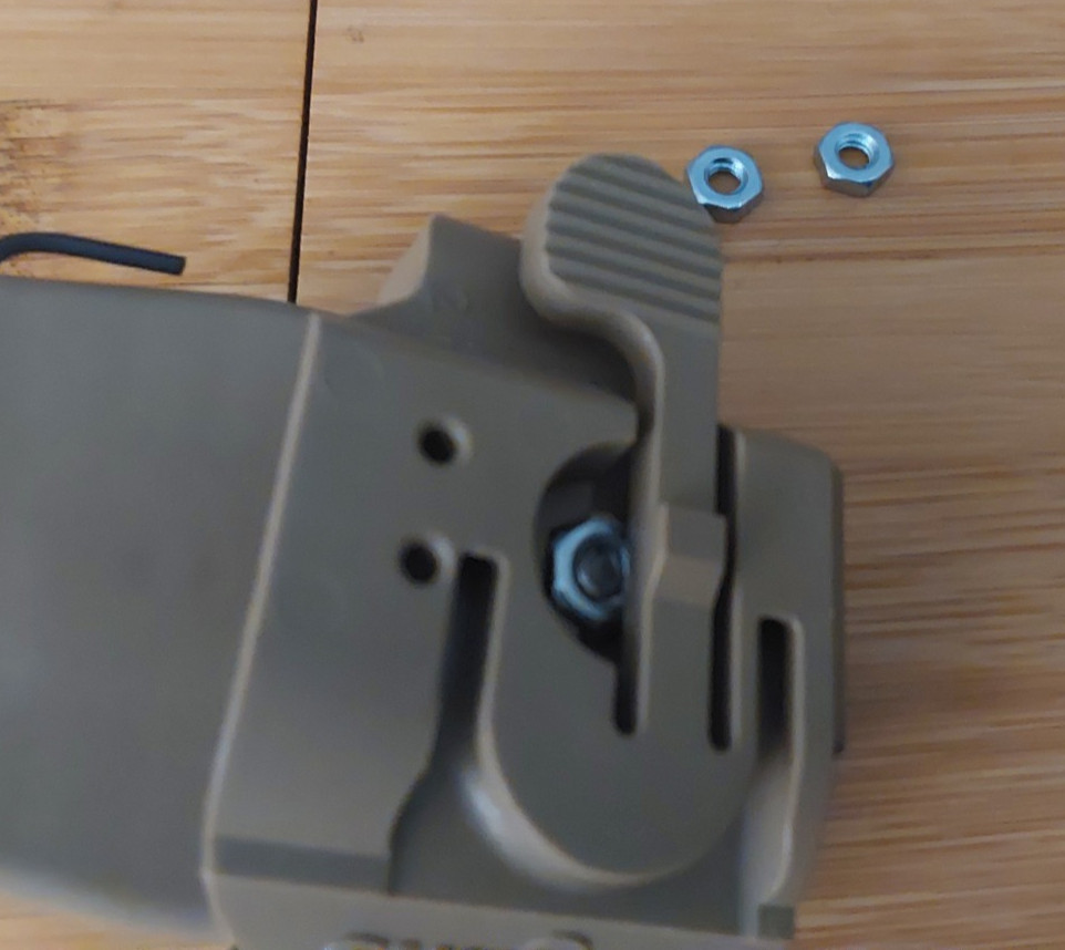 SureFire HL1-C Replacement Nuts 3-Pack for Helmet Light Mount