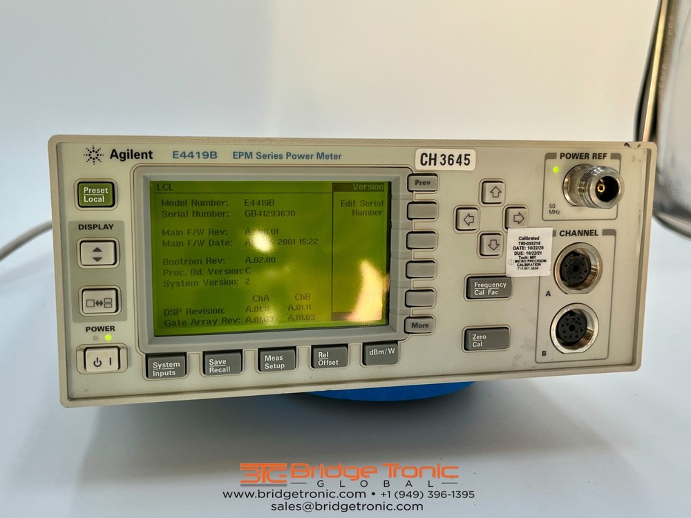 Agilent E 4419 B Power Meter