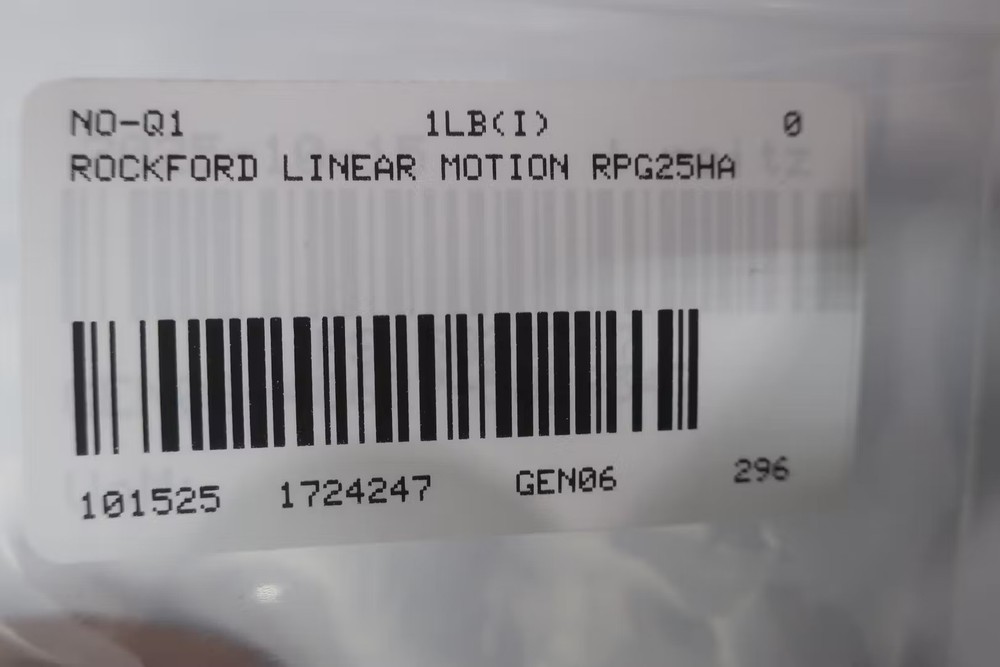 Rockford Linear Motion RPG25HA Linear Bearing