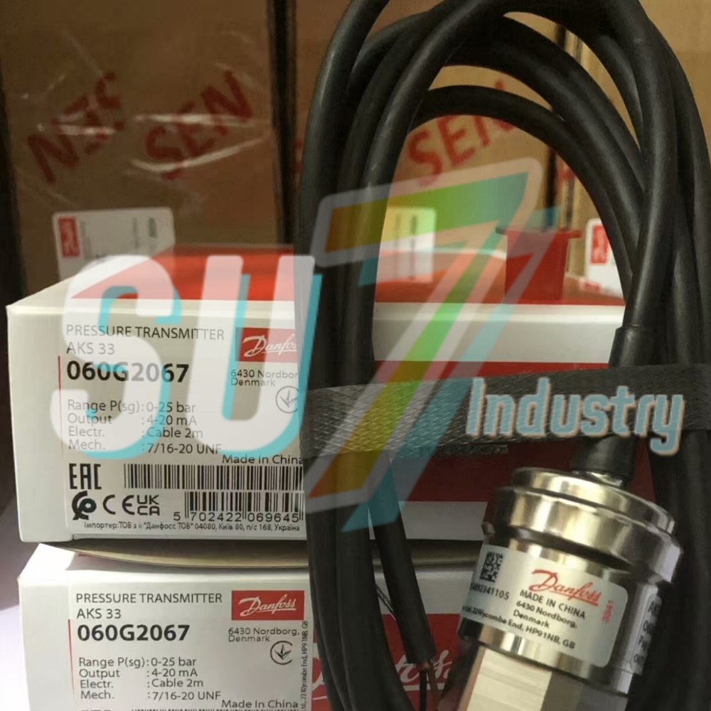 Danfoss 060G2067 AKS33 pressure sensor# 1pcs New In Box