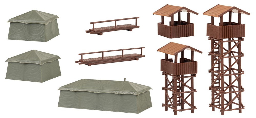 190039 Faller HO Scale 1:87 Kit of Armed forces basic training Promotional-Set