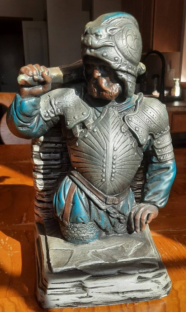 1970 Spanish Conquistador Bookends Pair