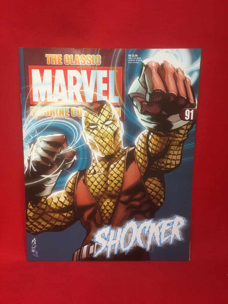 CLASSIC MARVEL FIG COLL MAG #91 SHOCKER EAGLEMOSS PUBLICATIONS LTD