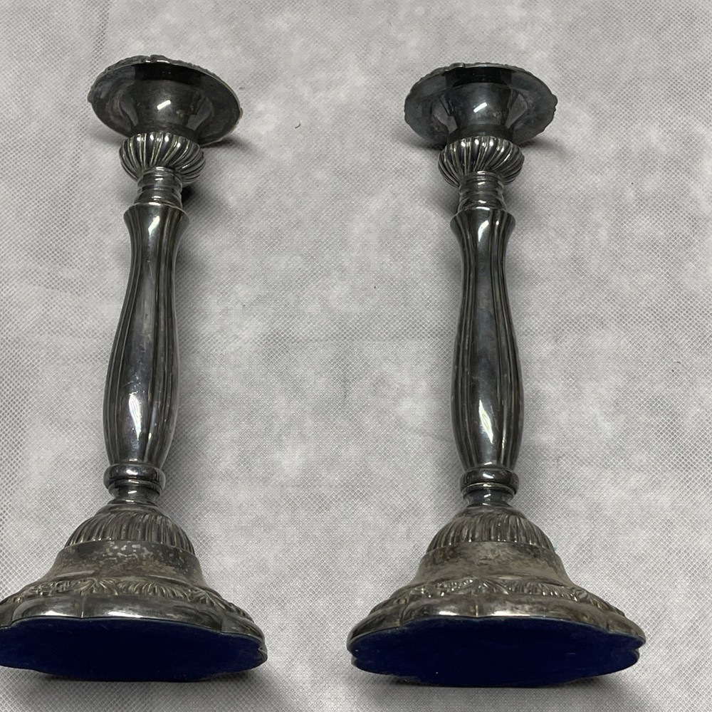 Neiman Marcus 1960s Italian Baroque Candlesticks SET/2