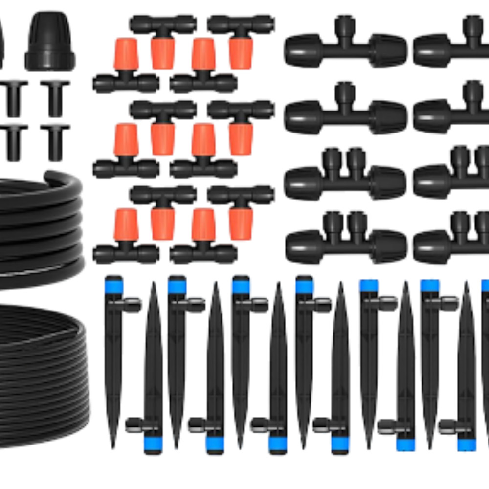 MIXC Greenhouse Micro Drip Irrigation Kit Automatic Irrigation System Patio 26ft