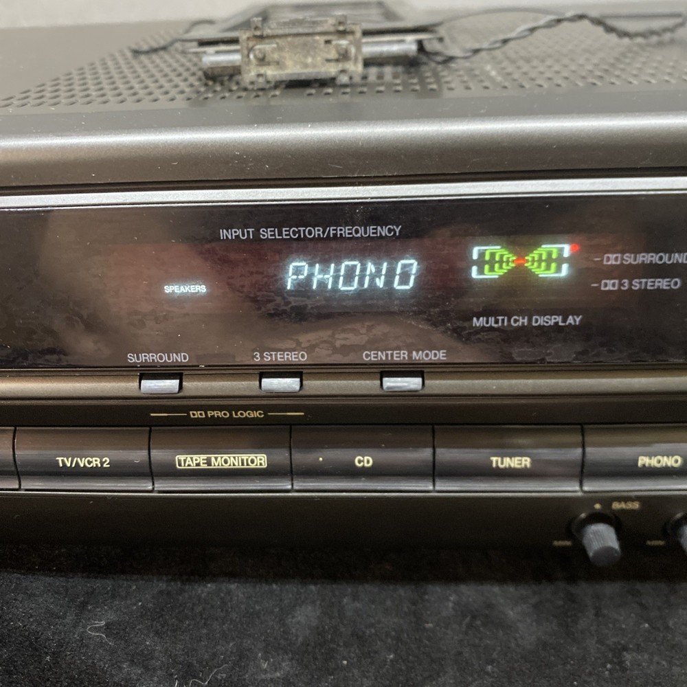 Technics SA-G68 Av Control Stereo Receiver Tested NO REMOTE