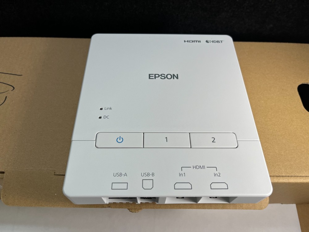 Epson ELPHD02 HDBT HDMI Display Transmitter/Control Pad W/ Accessories