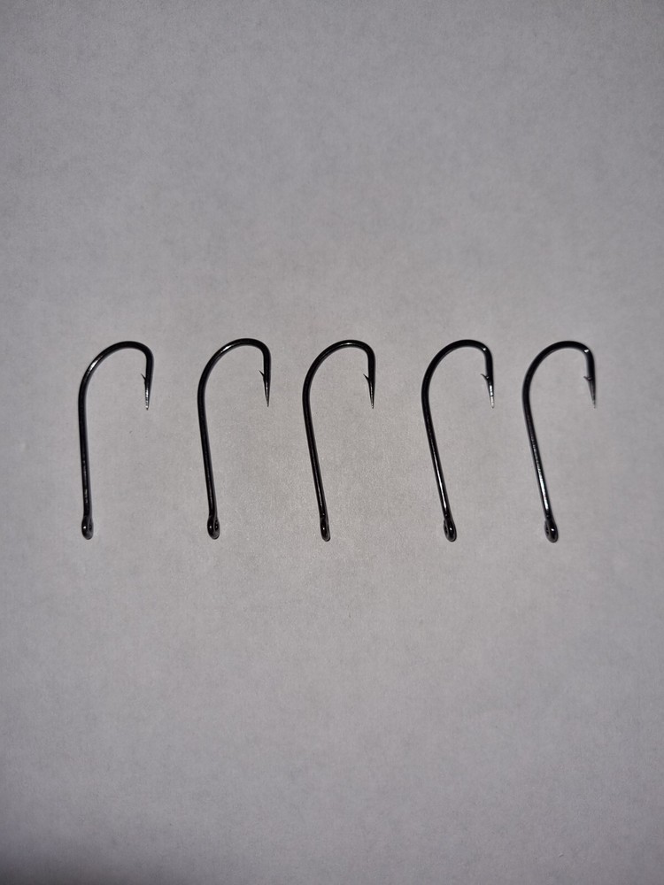 O'shaughnessy hooks 3/0 bulk pack 100 ultra sharp long shank.