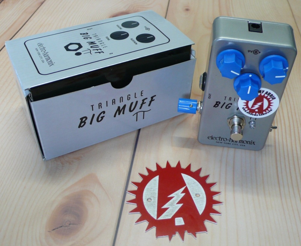Alchemy Audio modified Electro-Harmonix Big Muff Triangle reissue Fuzz